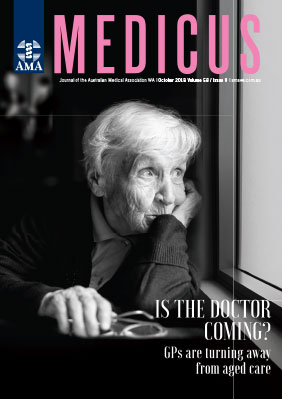 AMA (WA) | October 2019 Medicus Cover