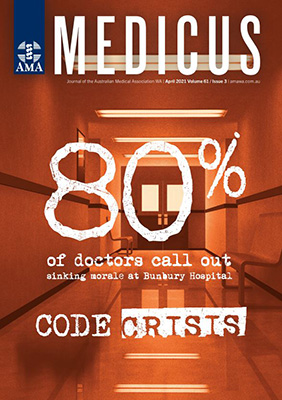 Medicus April 2021 cover
