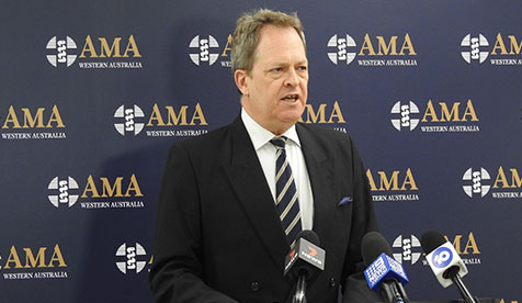 Dr Mark Duncan-Smith | AMA (WA) Media Conference