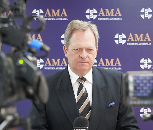 Dr Mark Duncan-Smith | AMA (WA) Media Conference