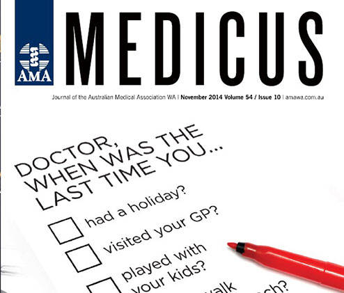 MEDICUS Magazine Cover