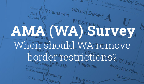 WA border checkpoint | AMA WA Survey
