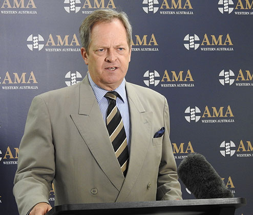 AMA WA press conference | Dr Mark Duncan Smith