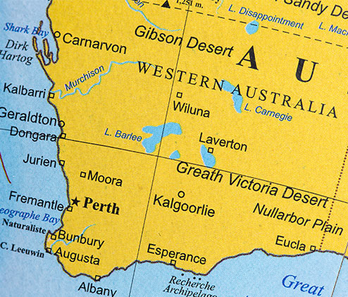 Western Australia Map