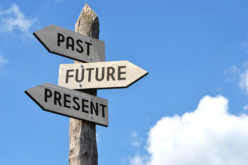 Past Future Present direction