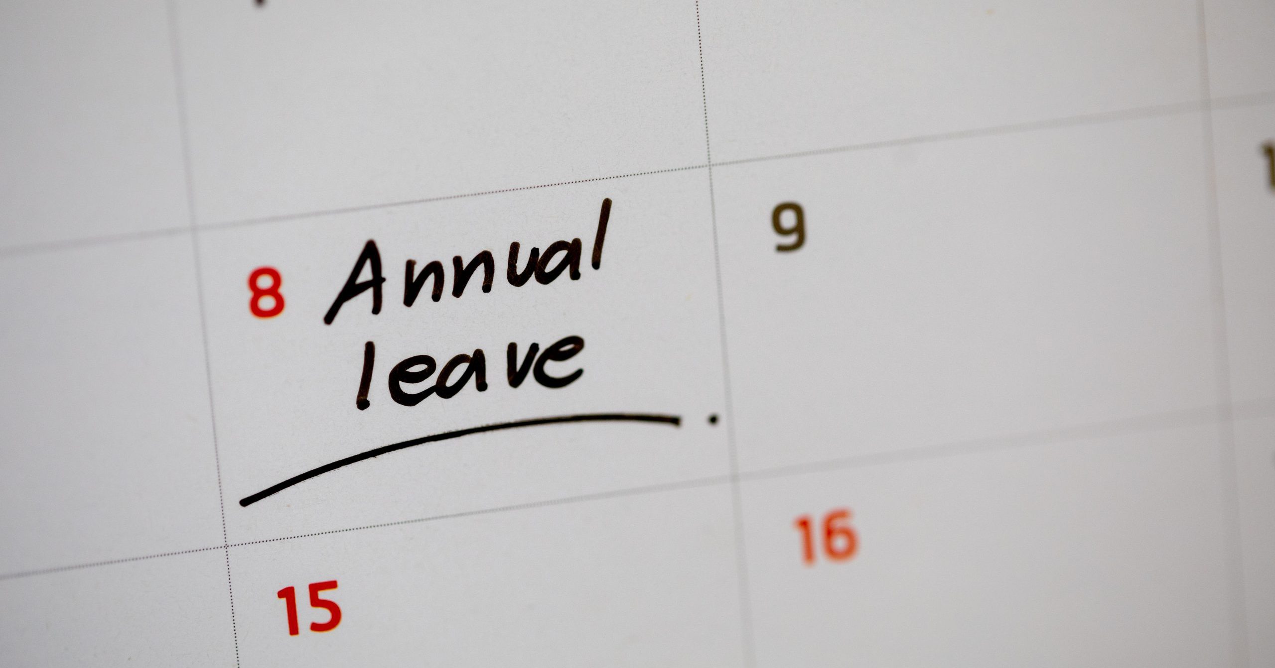 Your rights to accessing annual leave ama wa 