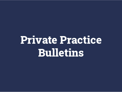 Private Practice Bulletins | AMA (WA)